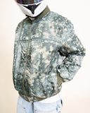 EPTM Tie Dye Bandana Bomber Jacket - Olive