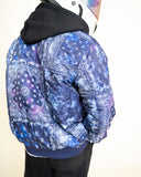 EPTM Tie Dye Bandana Bomber Jacket - Navy