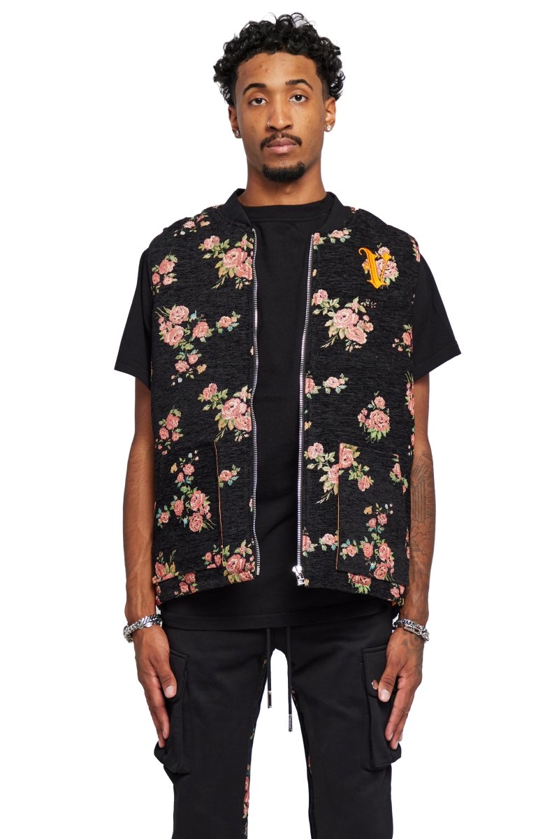 “BANKSY” JACKET ORANGE MULTI