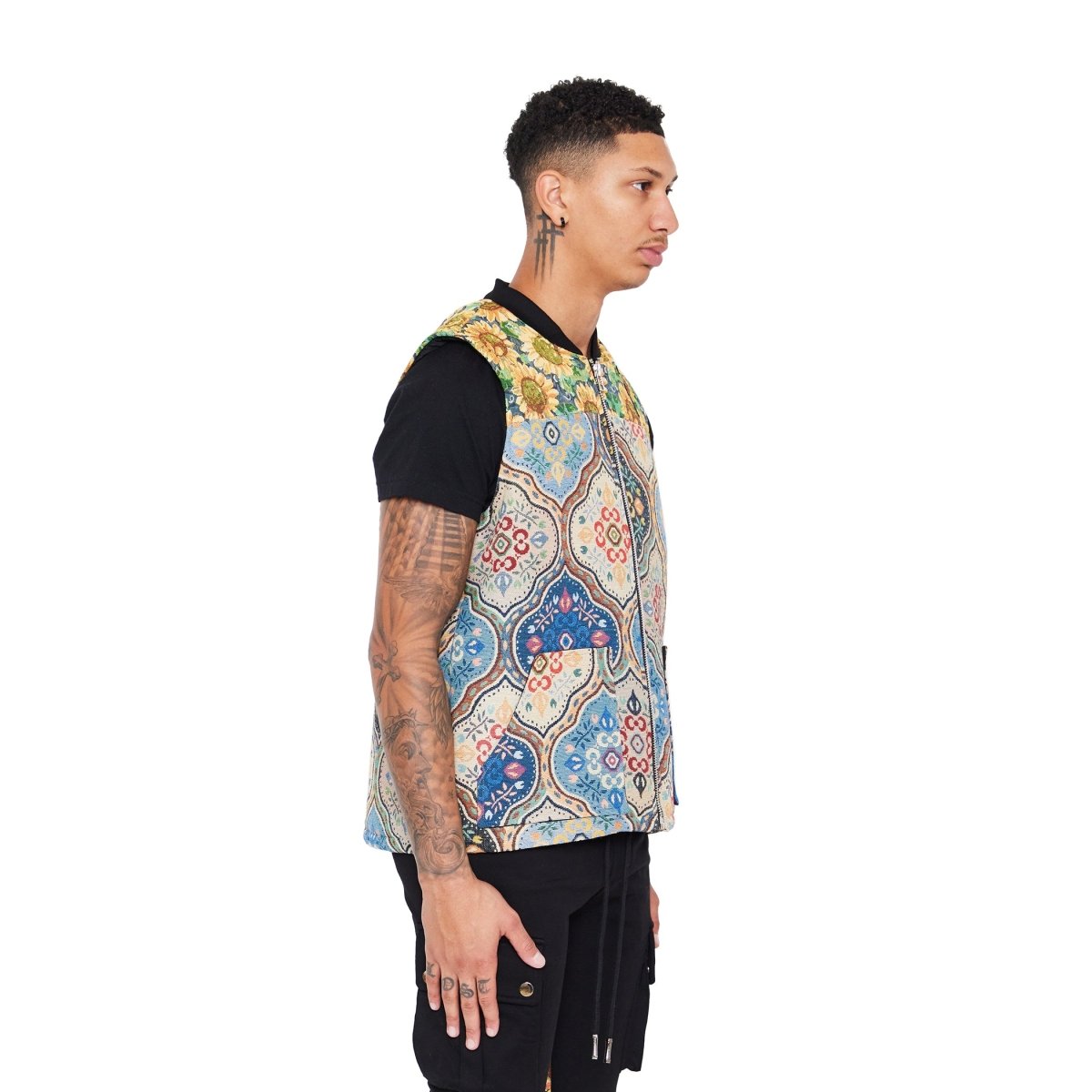 “BANKSY” JACKET YELLOW MULTI