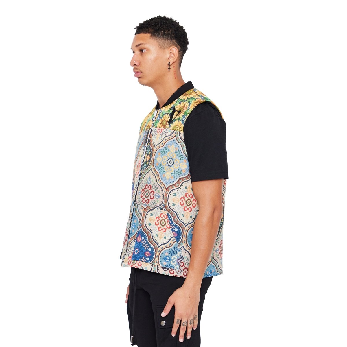 “BANKSY” JACKET YELLOW MULTI