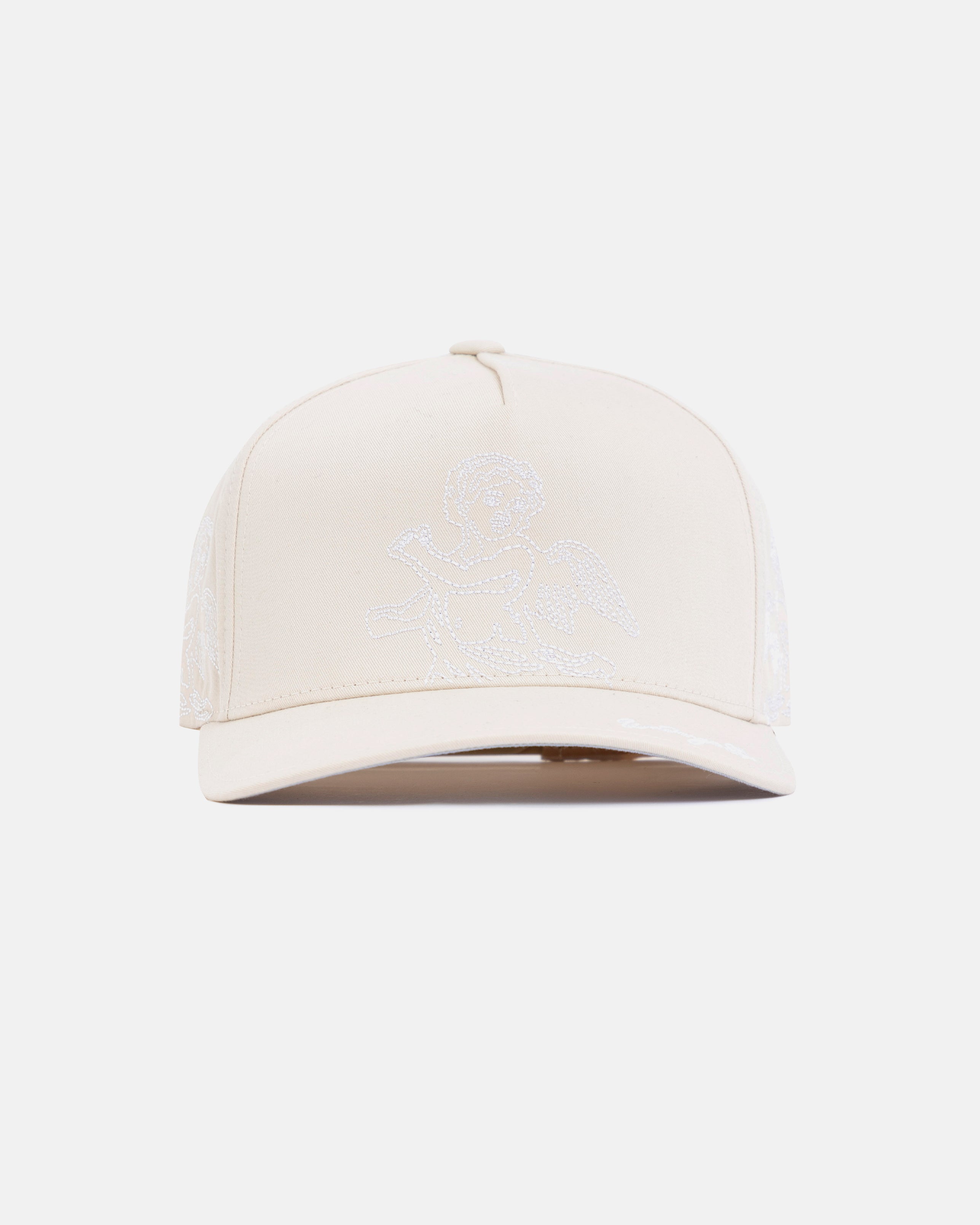 Basics Cherubs High Crown Cap Cream