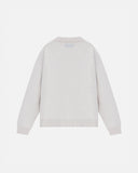 Basics Knit Zip Up Long Sleeve Polo Shirt Seed Gray