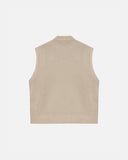 Basics Knitted Vest Cream