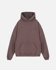 Line Logo Hoodie Brown