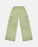 Basics Parachute Cargo Pants Light Green