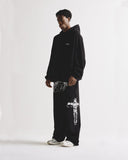 Basics Tiny Logo Hoodie Black