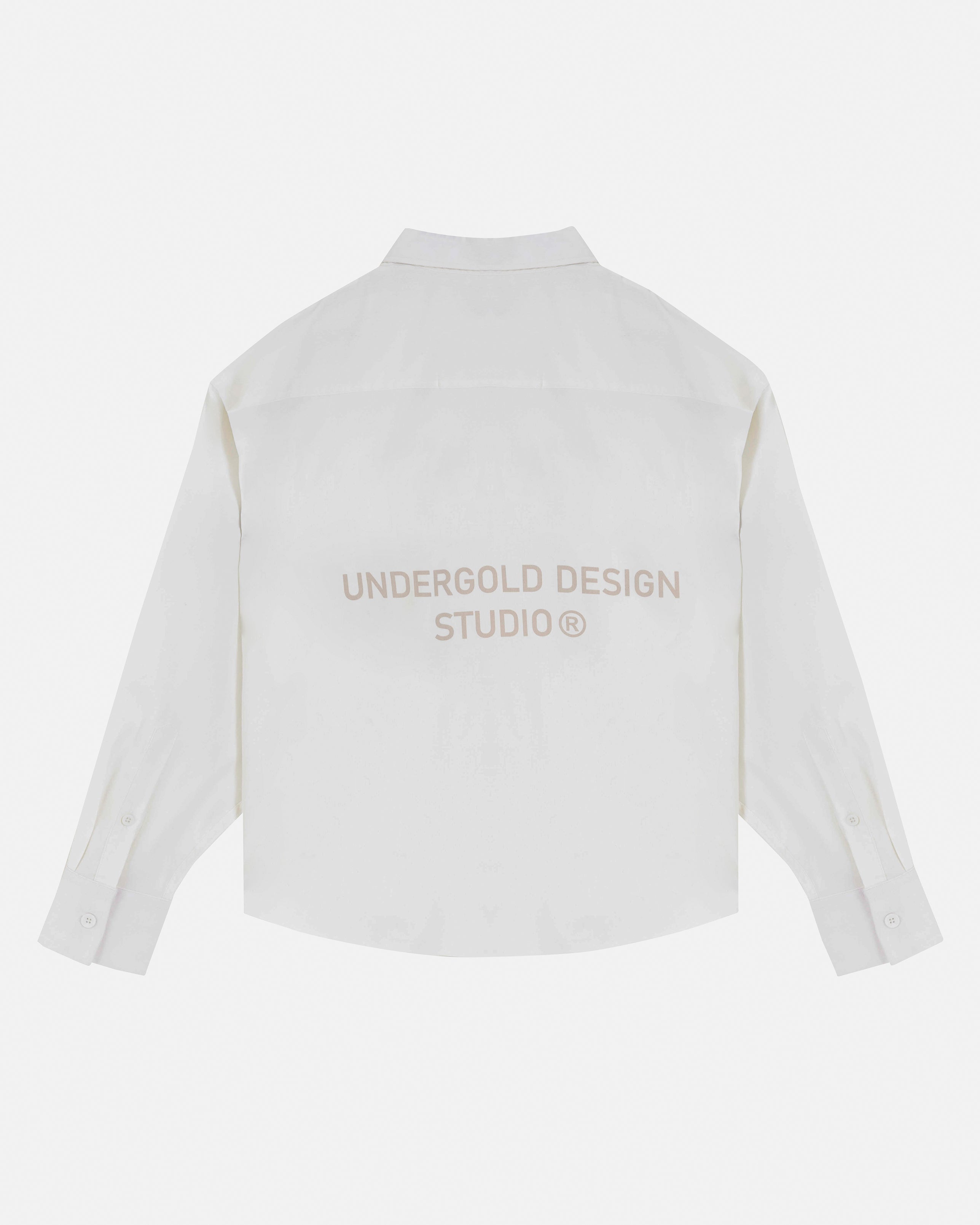 Basics Undergold Design Studio Long Sleeve Boxy Shirt Bone