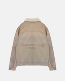 Basics Undergold Design Studio Sherpa Trucker Jacket Light Blue