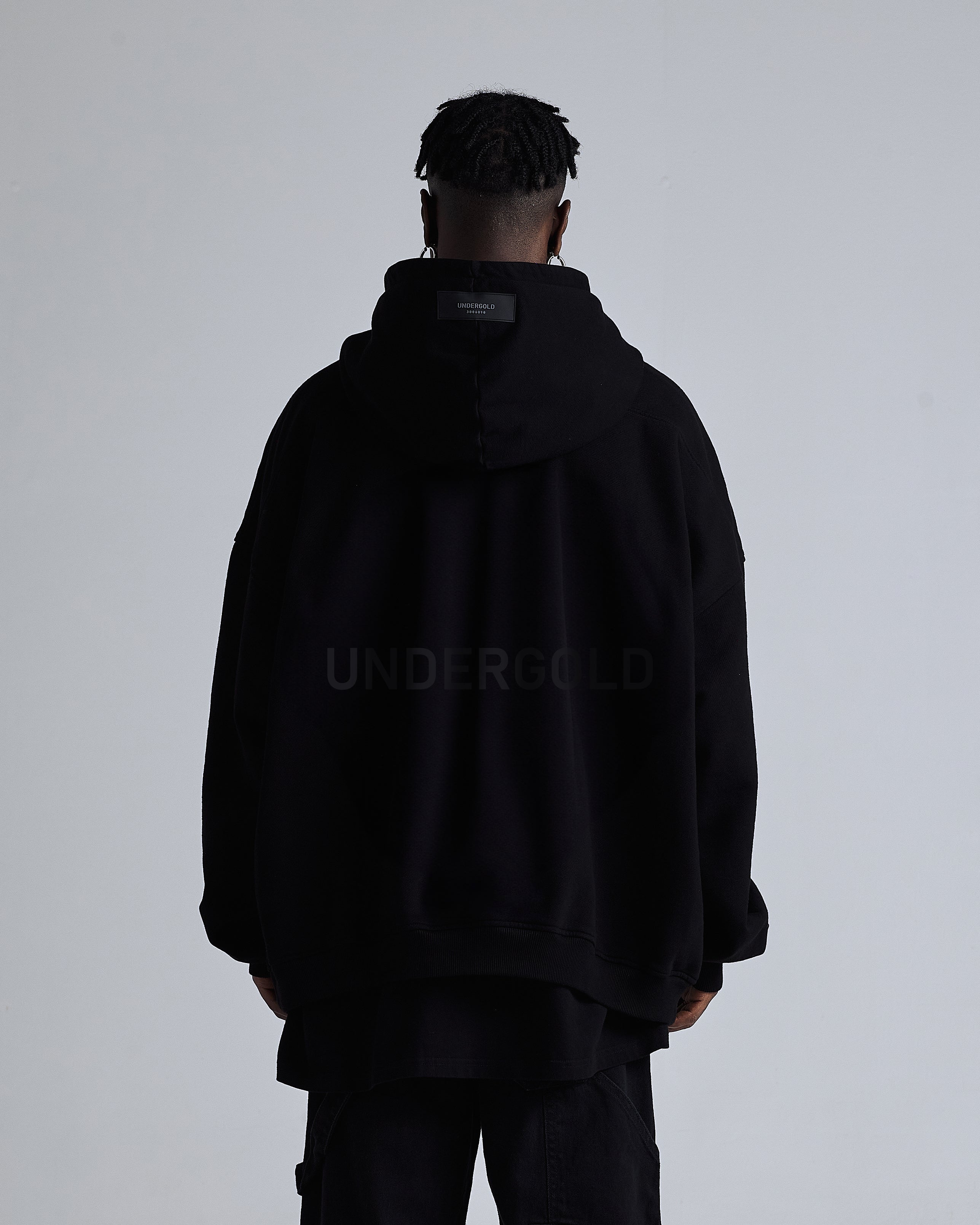 Basics Undergold Hoodie Black