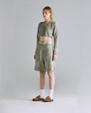 Basics Undergold Studio Knitted Short Aged Green