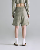 Basics Undergold Studio Knitted Short Aged Green