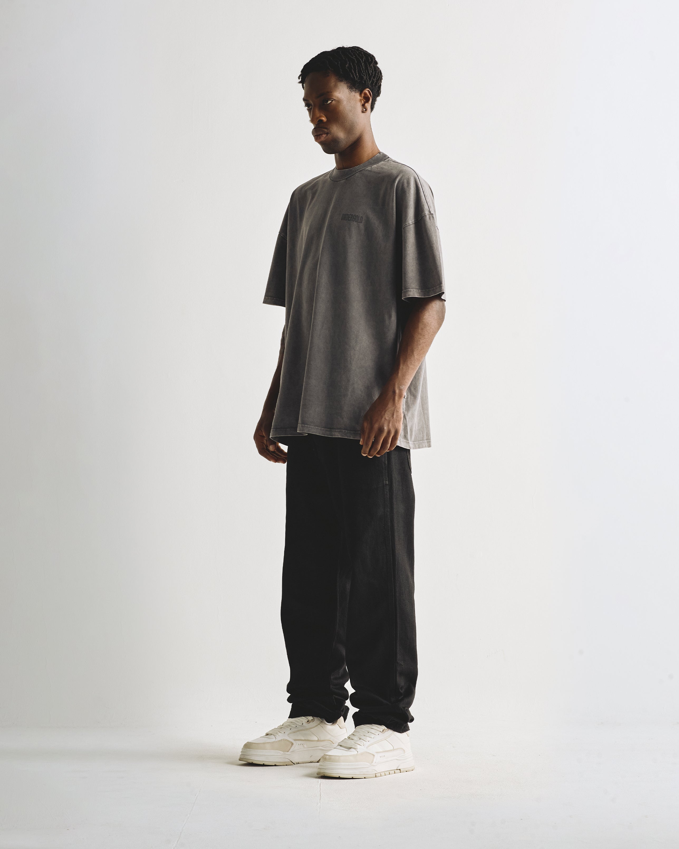 Basics Undergold T-shirt Vintage Gray