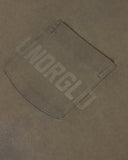 Basics UNDRGLD Boxy Fit Pocket Tshrit Faded Olive