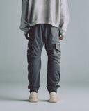 Basics Wide Cargo Pants Silver