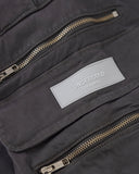 Basics Wide Cargo Pants Silver