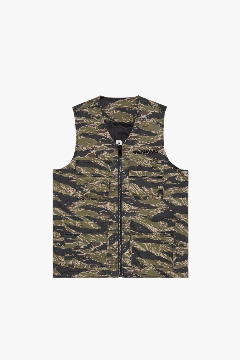 "BATTALION" VEST BLACK YELLOW CAMO