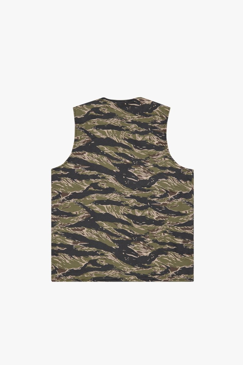 "BATTALION" VEST BLACK YELLOW CAMO