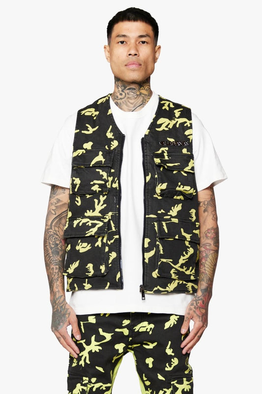 "BATTALION" VEST NEON SHADOW