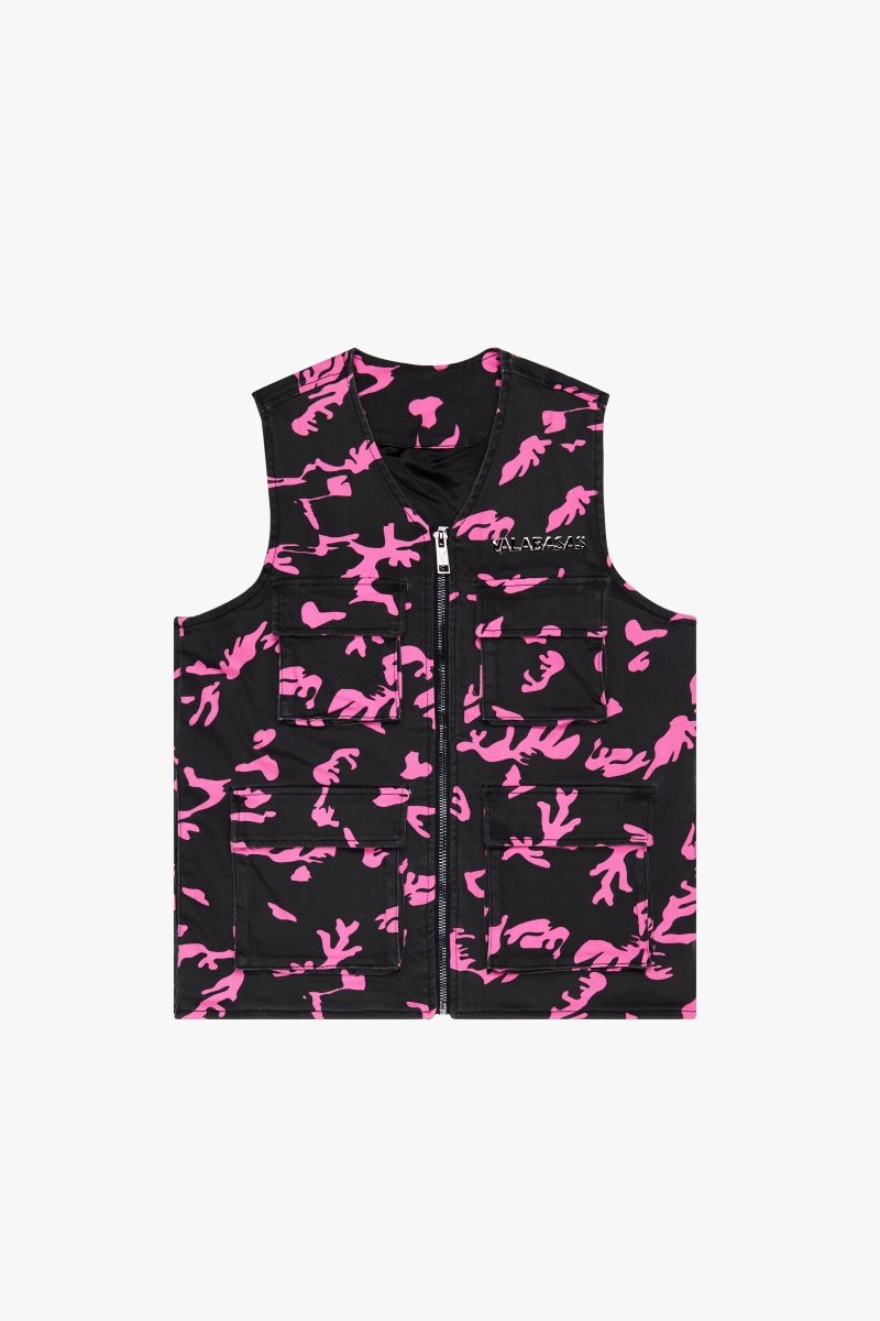"BATTALION" VEST ROSE SHADOW