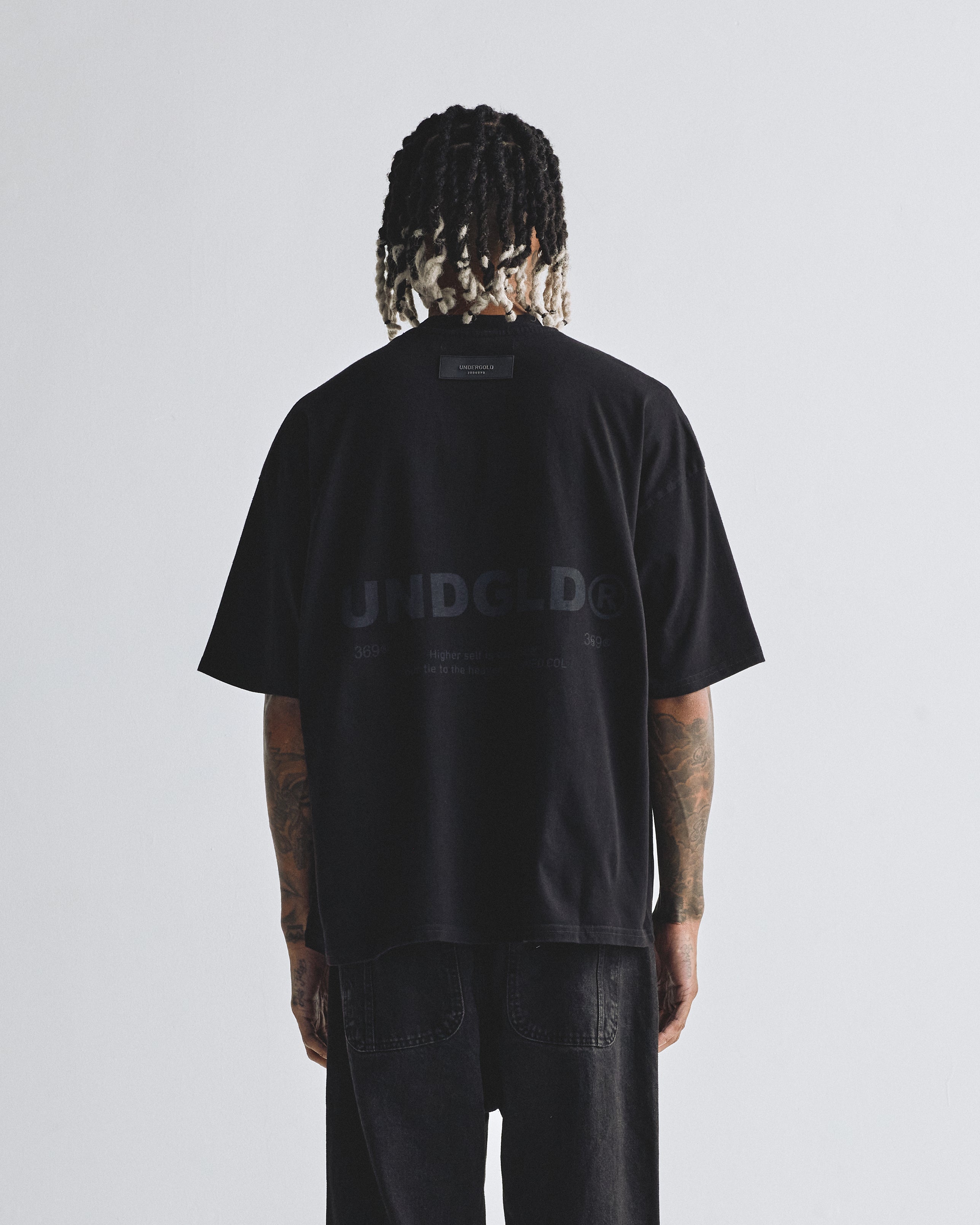 UNDGLD Basic Boxy Fit Tshirt Black