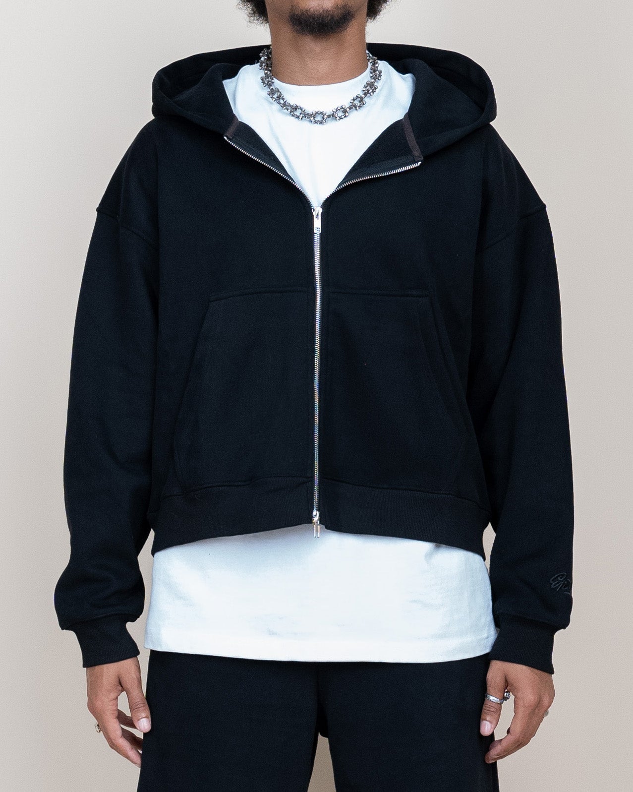 EPTM Perfect Zip Up Hoodie - Black