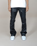 EPTM GALLERY LEATHER FLARE-BLACK