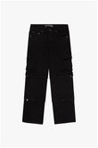 Blockstitch Baggy Jean Black