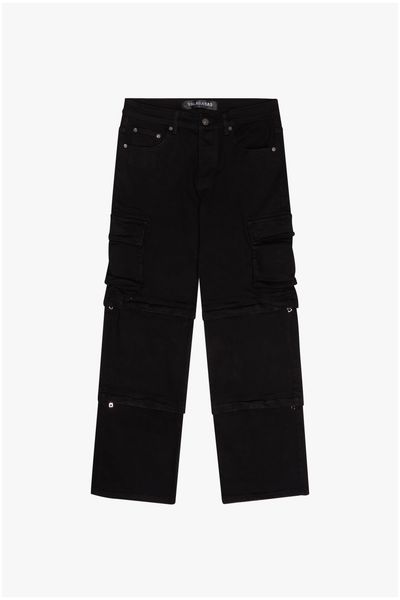 Blockstitch Baggy Jean Black