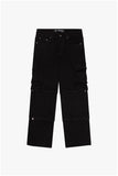 Blockstitch Baggy Jean Black