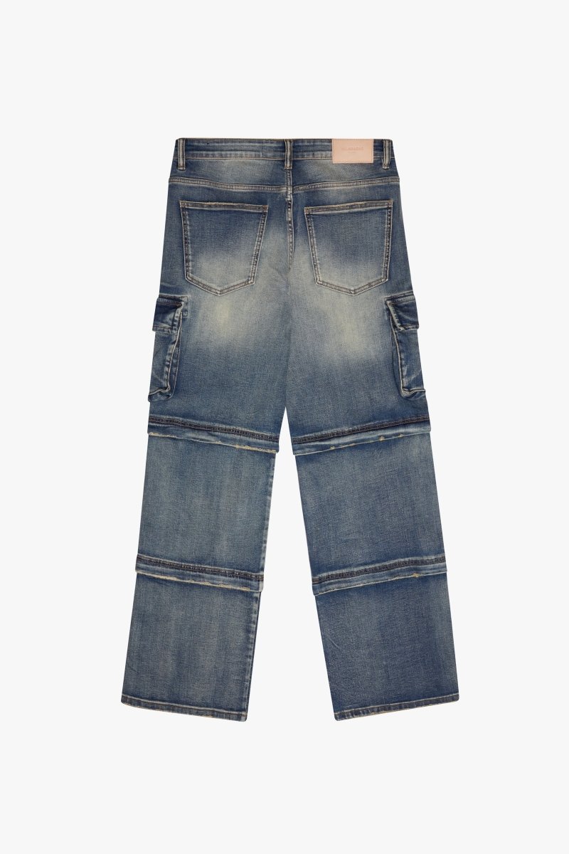 Blockstitch Baggy Vintage Blue