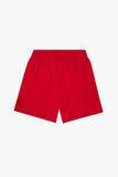 "BLOOM" WOVEN SHORTS VINTAGE RED