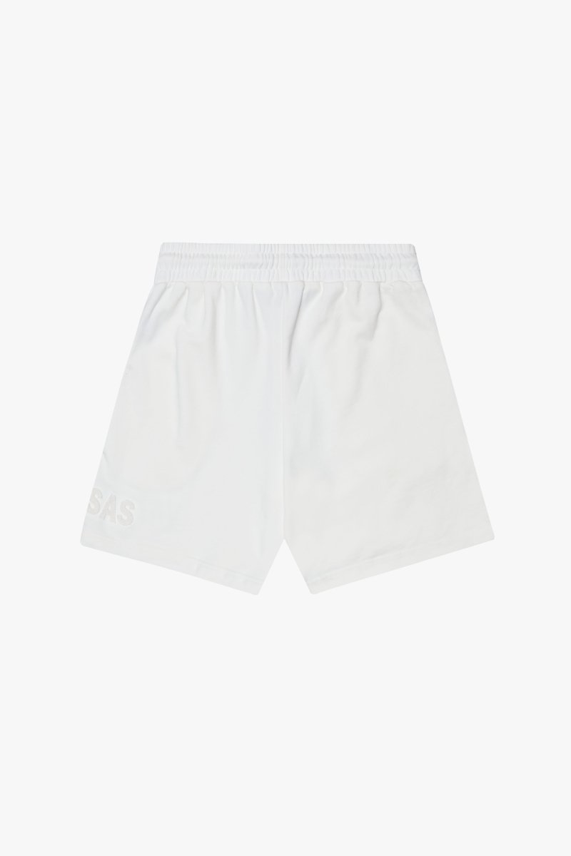 "BLOOM" WOVEN SHORTS VINTAGE WHITE