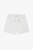 "BLOOM" WOVEN SHORTS VINTAGE WHITE