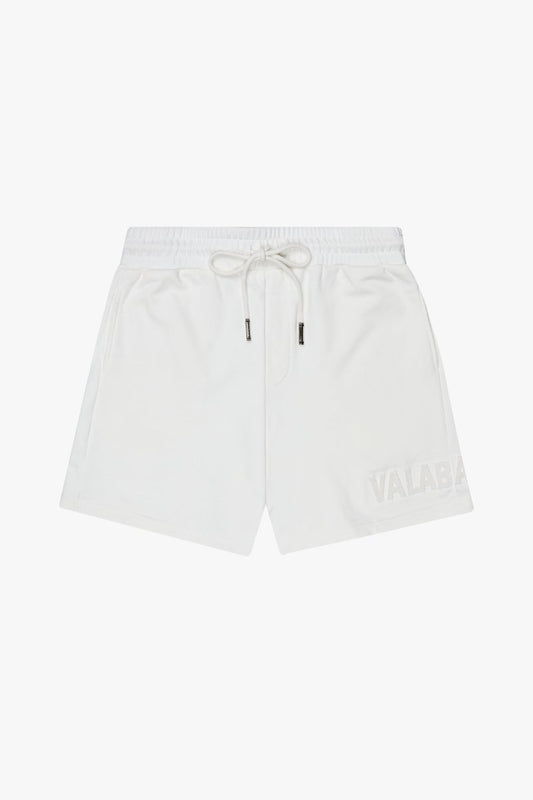 "BLOOM" WOVEN SHORTS VINTAGE WHITE