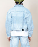 EPTM DENIM SHACKET - DENIM BLUE