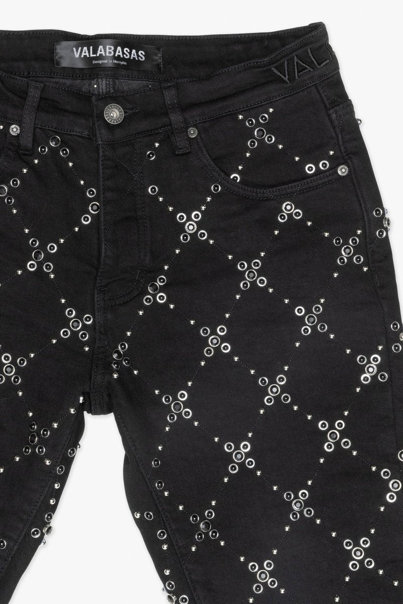 Blur Skinny Jean Black Washed