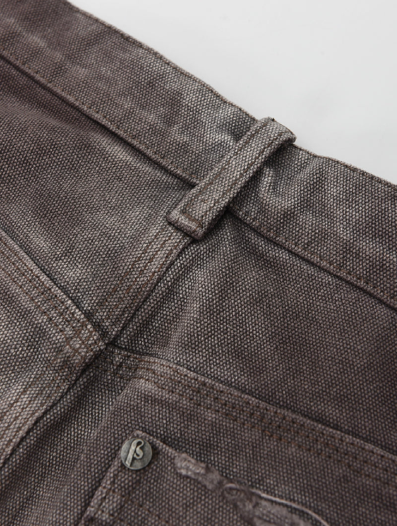 Redial 20k Diamond Shorts in Washed Brown