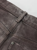 Redial 20k Diamond Shorts in Washed Brown