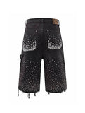 Redial 20k Diamond Shorts in Washed Black