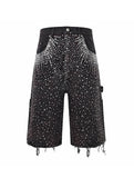 Redial 20k Diamond Shorts in Washed Black