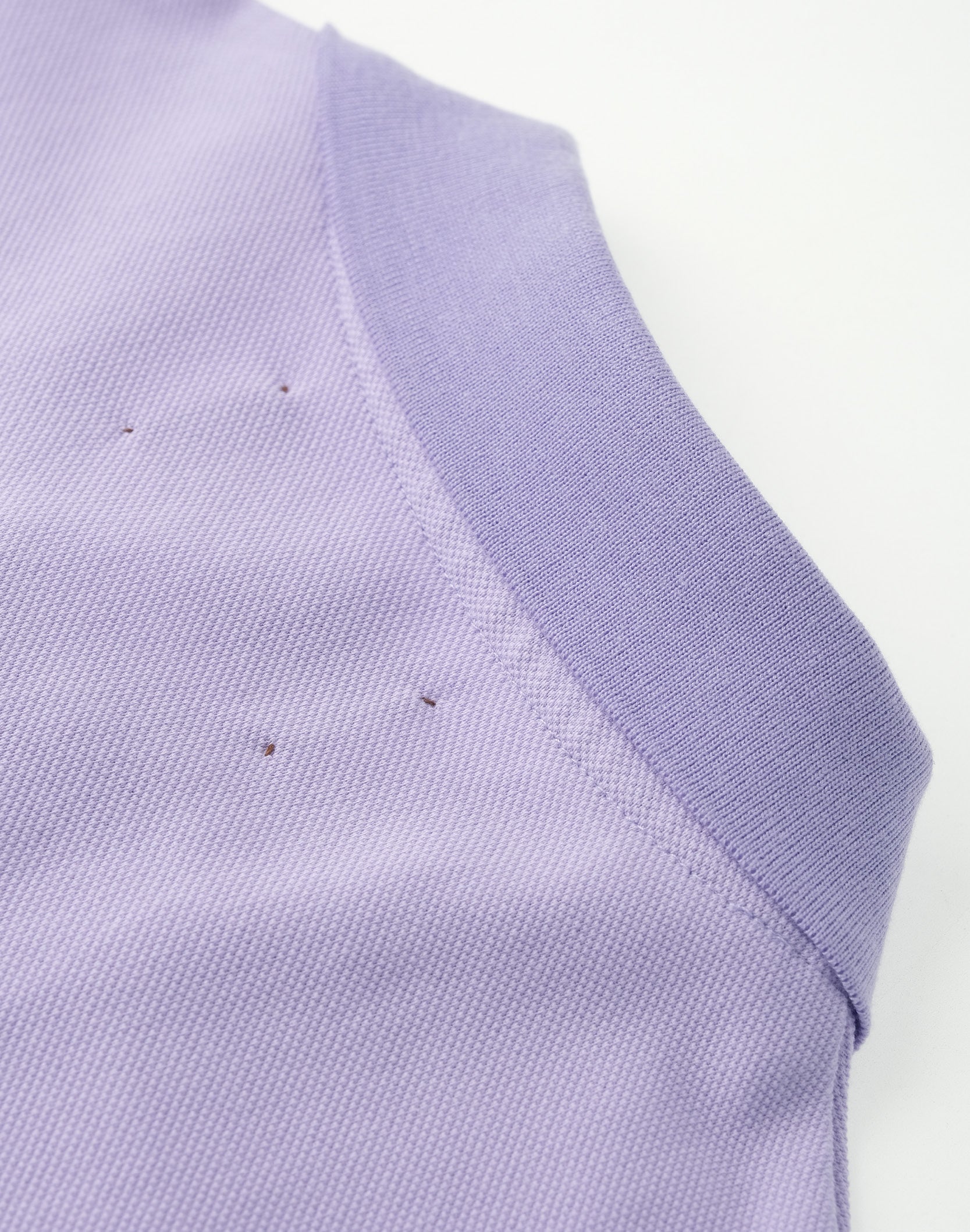 Fluid Placket Polo in PUR