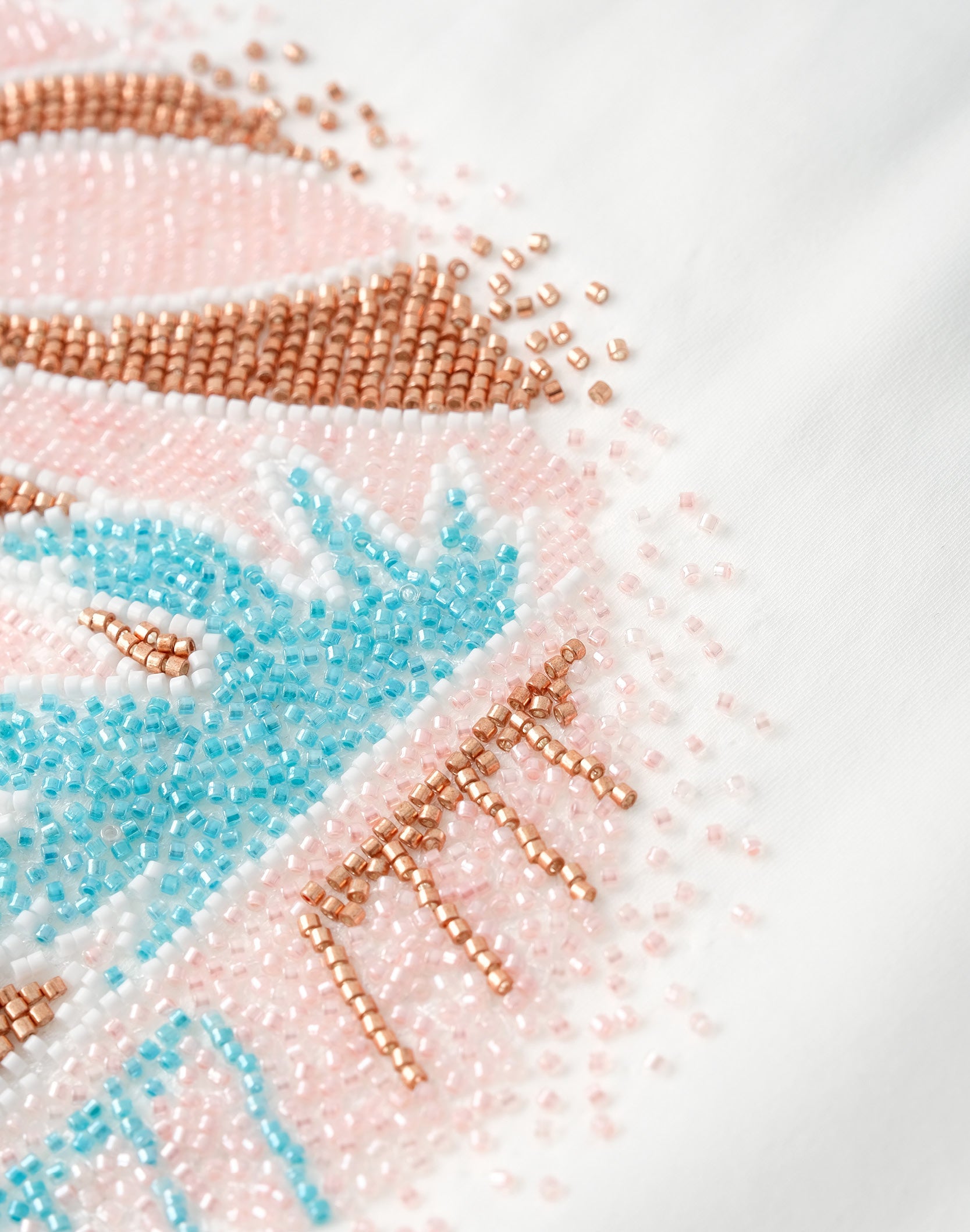 Beaded Nile River Tee