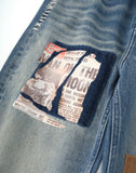 Patchwork Fade Denim Pants