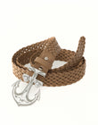 Braided Anchor Belt in Brown