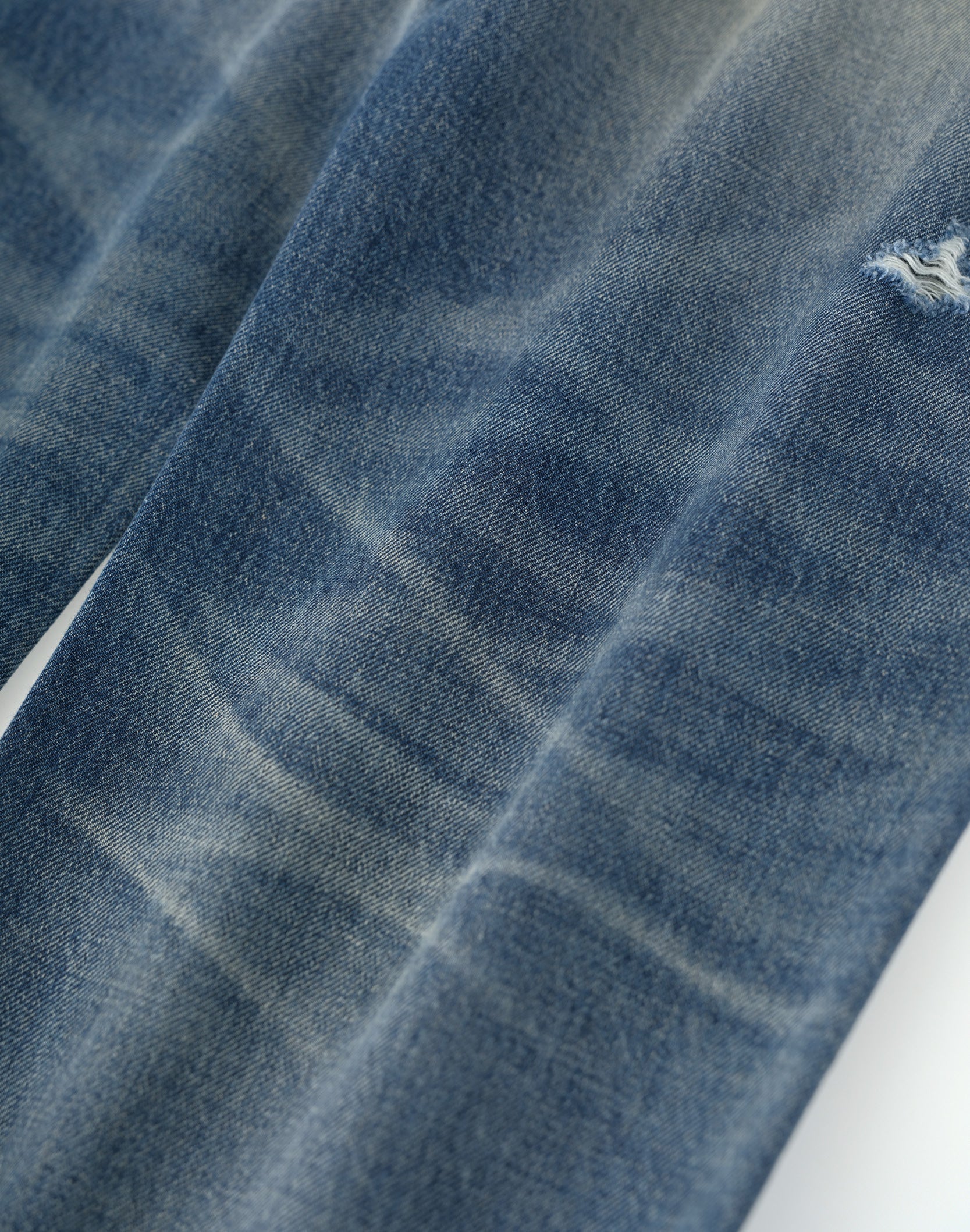 Patchwork Fade Denim Pants