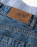 Fluid Dual Waist Baggy Denim