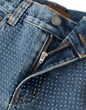 20K Diamond Stellar Denim Pants IN Blue
