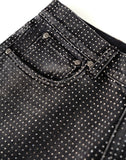 20K Diamond Stellar Denim Pants IN Black