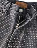 20K Diamond Stellar Denim Pants IN Black